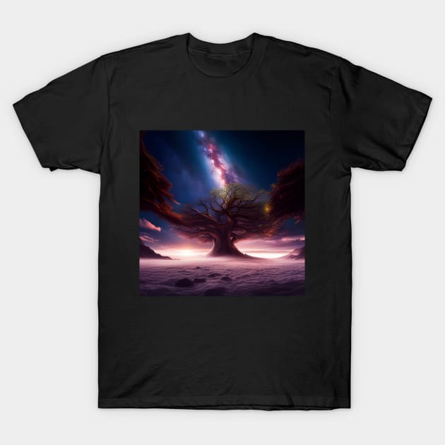 Stunning Starscape T-Shirt by SmartPufferFish